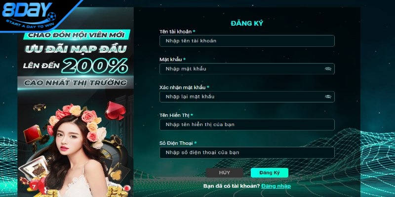 Hãy điền các thông tin và hoàn thành nội dung form yêu cầu